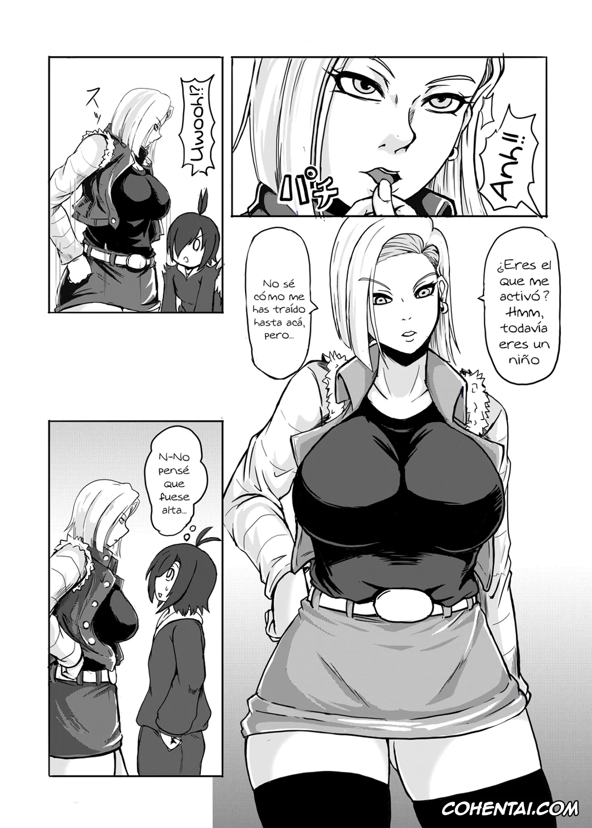 Dragon Ball Z xxx, Android 18 xxx, 18-gou o Shuuchishin Zero ni Shite Yarimakurimashita (Dragon Ball Z), pagina 4