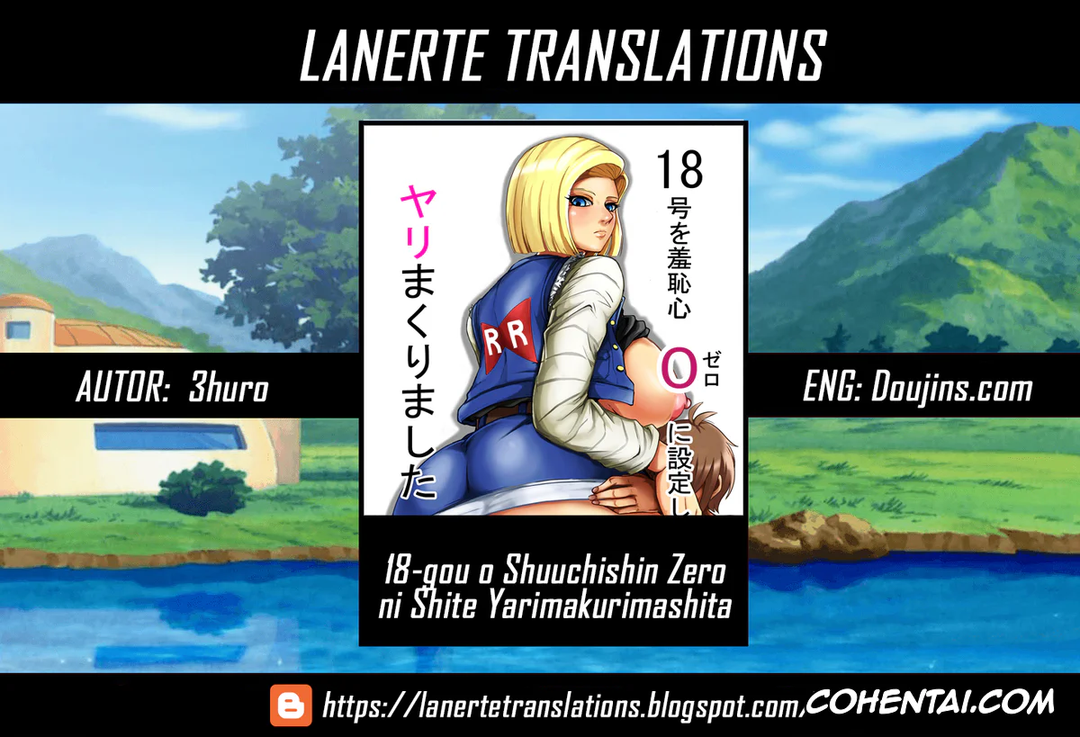 Dragon Ball Z porno, Android 18 porno, 18-gou o Shuuchishin Zero ni Shite Yarimakurimashita (Dragon Ball Z), pagina 17