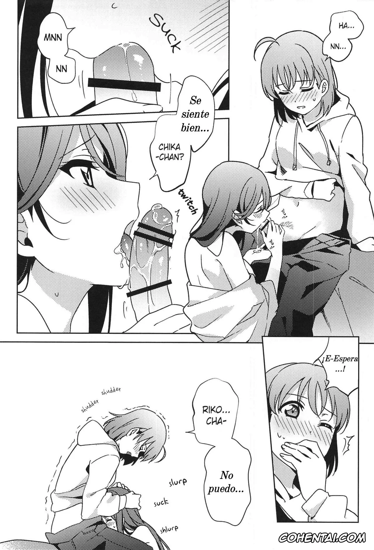 Love Live! Sunshine!! porno, Chika Takami porno, Riko Sakurauchi porno, Chika-chan no ○○ ga Hairanai (Love Live! Sunshine!!), pagina 5