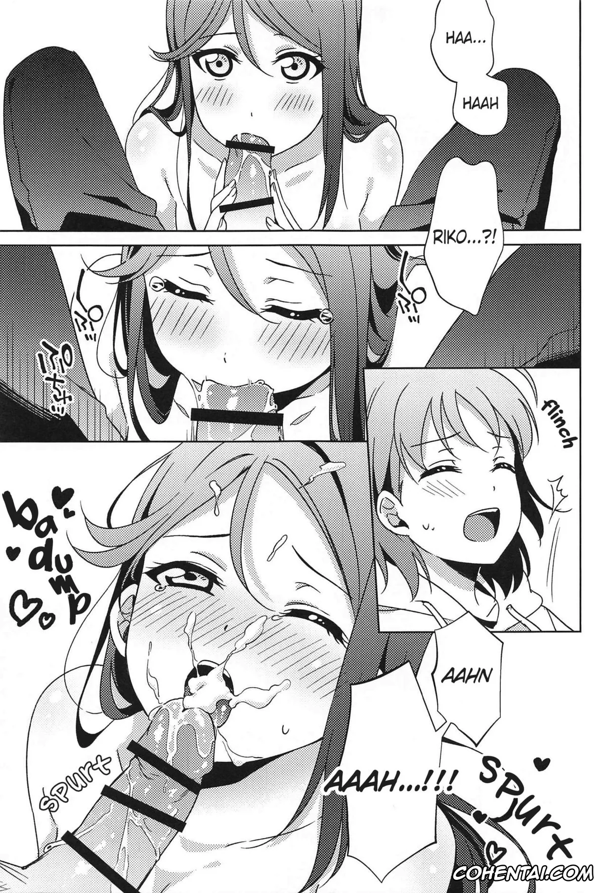 Love Live! Sunshine!! hentai, Chika Takami hentai, Riko Sakurauchi hentai, Chika-chan no ○○ ga Hairanai (Love Live! Sunshine!!), pagina 6