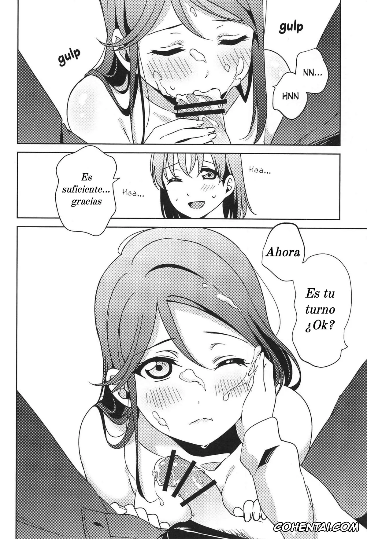 Love Live! Sunshine!! porno, Chika Takami porno, Riko Sakurauchi porno, Chika-chan no ○○ ga Hairanai (Love Live! Sunshine!!), pagina 8