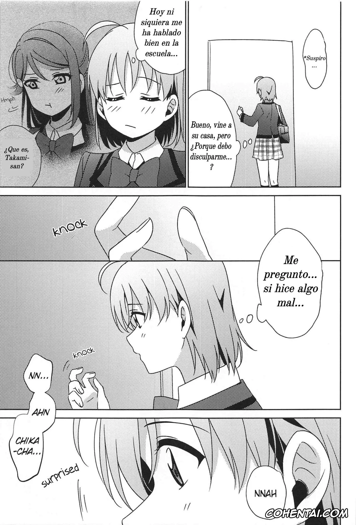 Love Live! Sunshine!! xxx, Chika Takami xxx, Riko Sakurauchi xxx, Chika-chan no ○○ ga Hairanai (Love Live! Sunshine!!), pagina 16