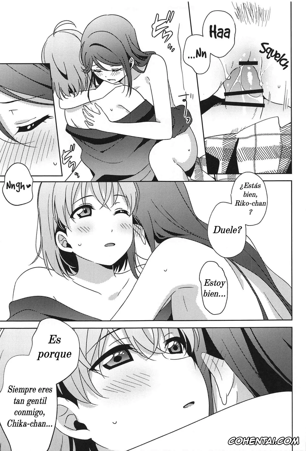 Love Live! Sunshine!! xxx, Chika Takami xxx, Riko Sakurauchi xxx, Chika-chan no ○○ ga Hairanai (Love Live! Sunshine!!), pagina 22