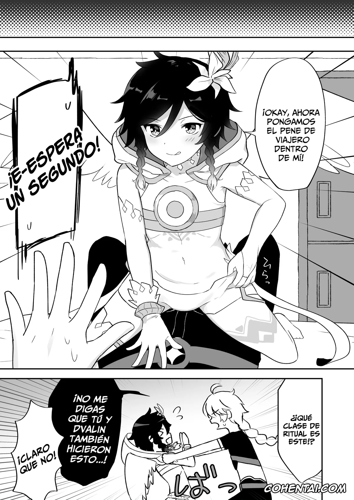 Genshin Impact porno, Aether porno, Venti porno, Barbatos-sama no Shito ni Narimasu (Genshin Impact), pagina 5