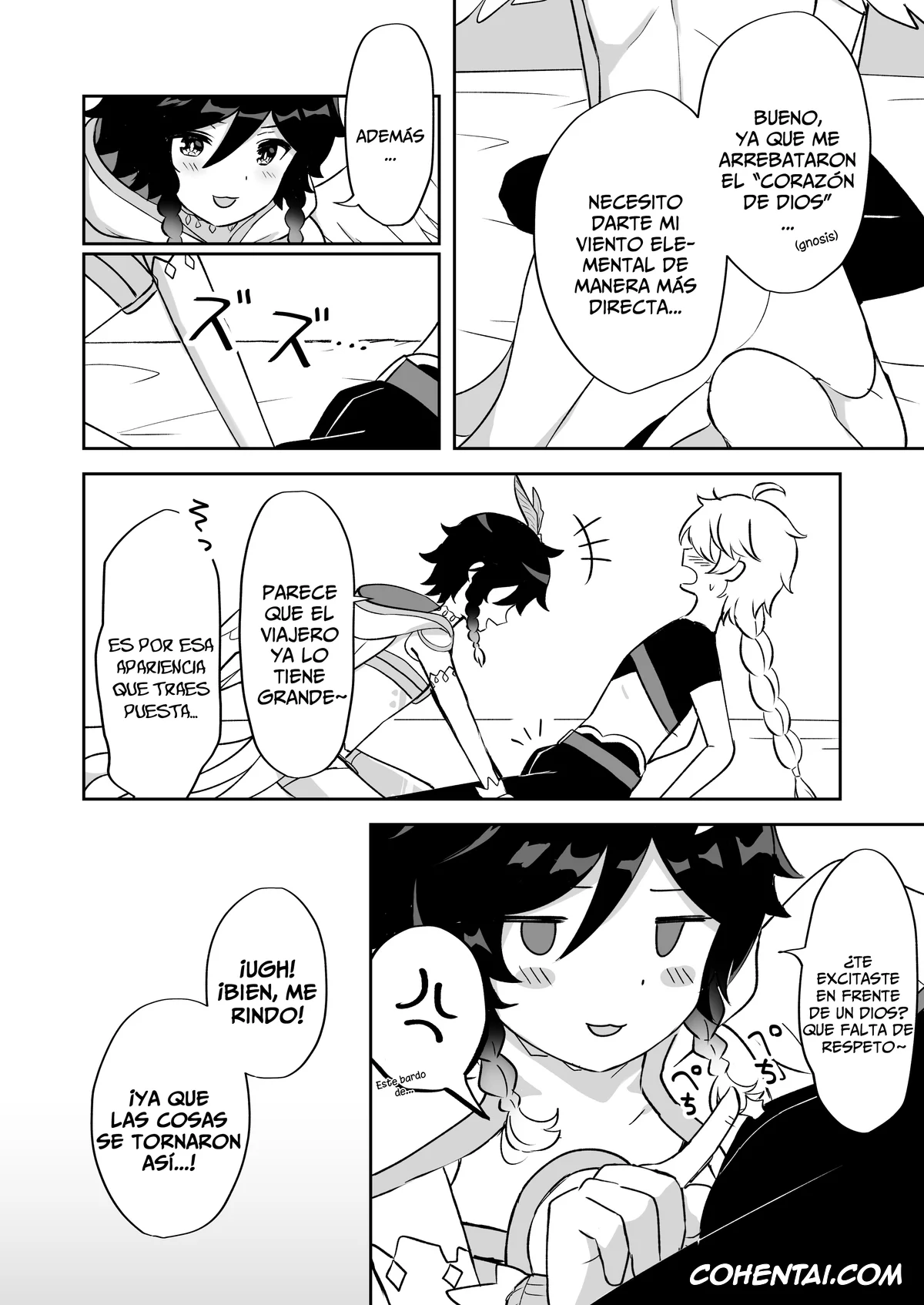 Genshin Impact hentai, Aether hentai, Venti hentai, Barbatos-sama no Shito ni Narimasu (Genshin Impact), pagina 6