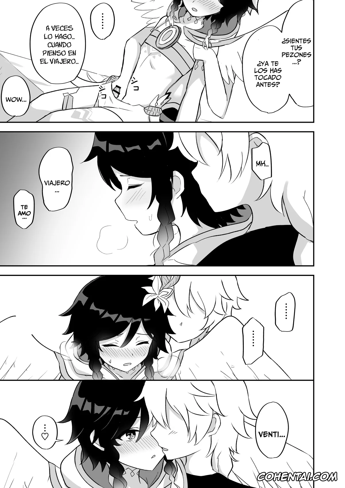 Genshin Impact hentai, Aether hentai, Venti hentai, Barbatos-sama no Shito ni Narimasu (Genshin Impact), pagina 9