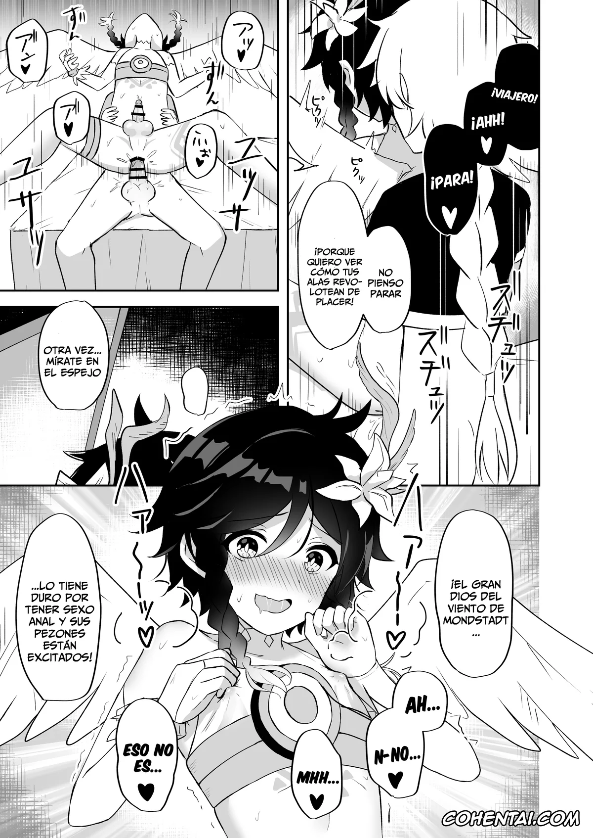 Genshin Impact hentai, Aether hentai, Venti hentai, Barbatos-sama no Shito ni Narimasu (Genshin Impact), pagina 15