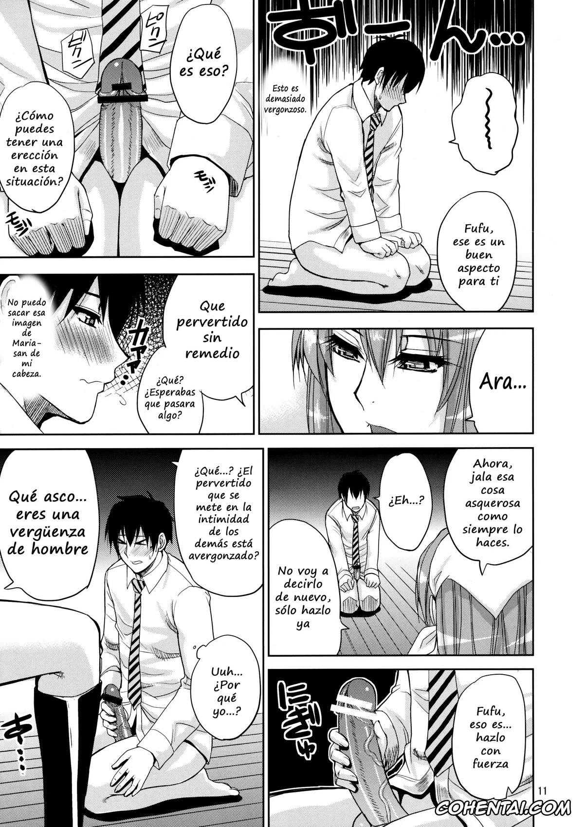 Arakawa Under The Bridge xxx, Kou Ichinomiya xxx, Maria xxx, MARIA’s DESIRE (Arakawa Under the Bridge), pagina 10