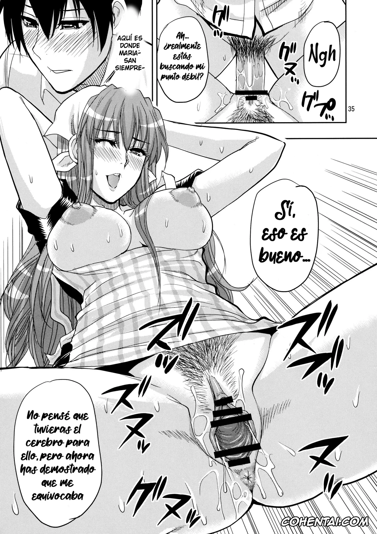 Arakawa Under The Bridge xxx, Kou Ichinomiya xxx, Maria xxx, MARIA’s DESIRE (Arakawa Under the Bridge), pagina 34