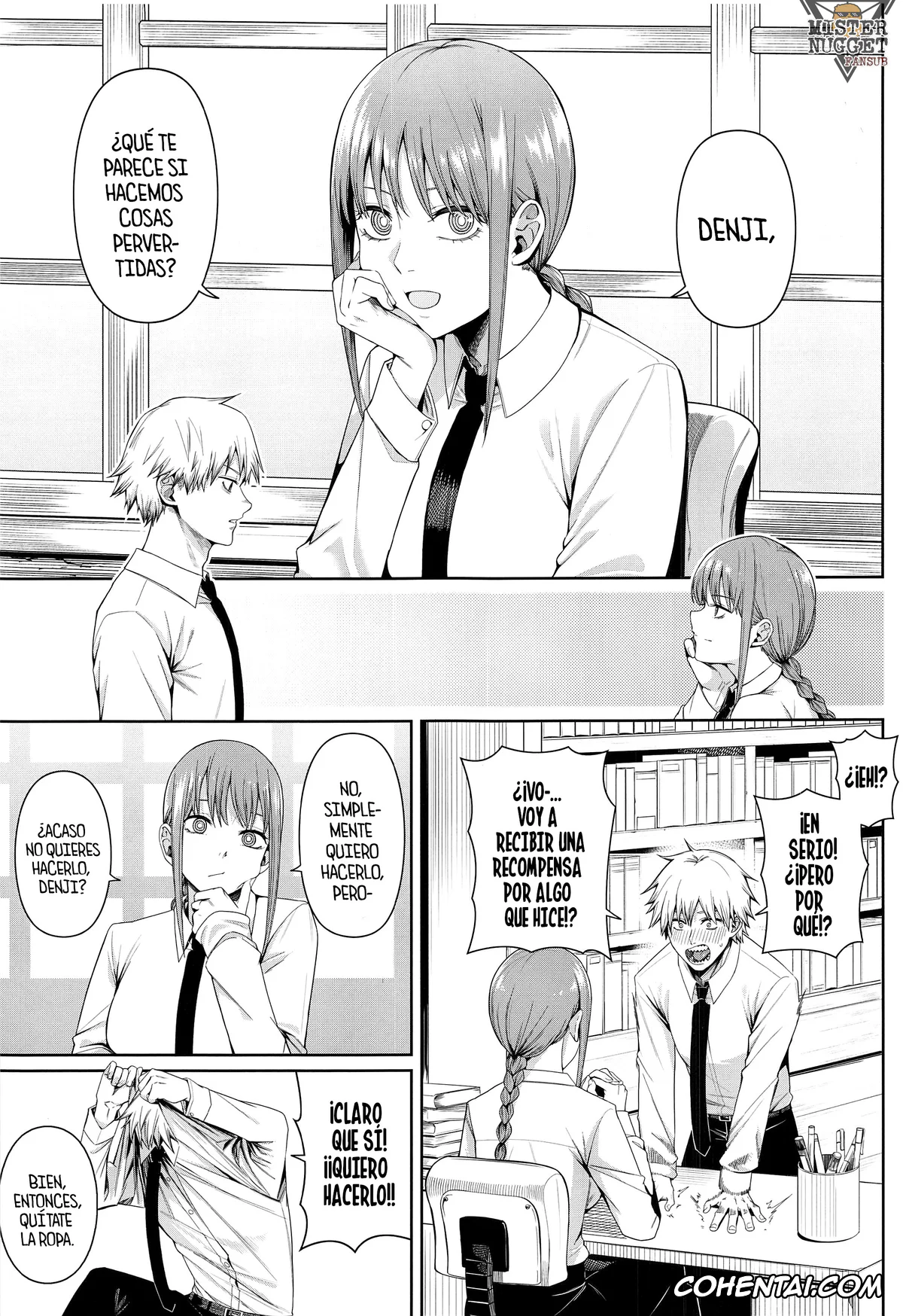 Chainsaw Man porno, Angel Devil porno, Denji porno, Makima porno, Reze porno, Kusarinoko Katsurei (Chainsaw Man), pagina 2