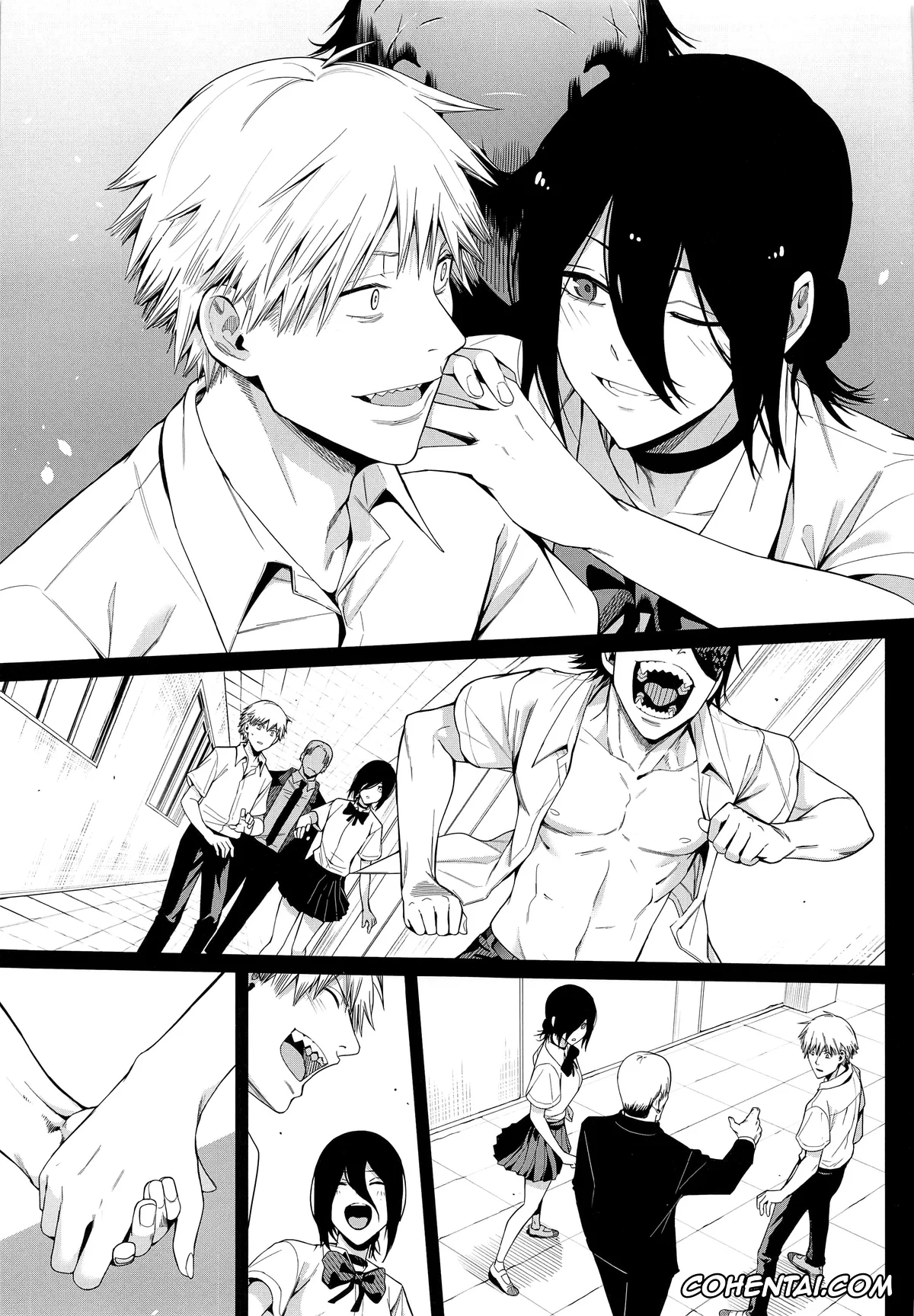 Chainsaw Man xxx, Angel Devil xxx, Denji xxx, Makima xxx, Reze xxx, Kusarinoko Katsurei (Chainsaw Man), pagina 16