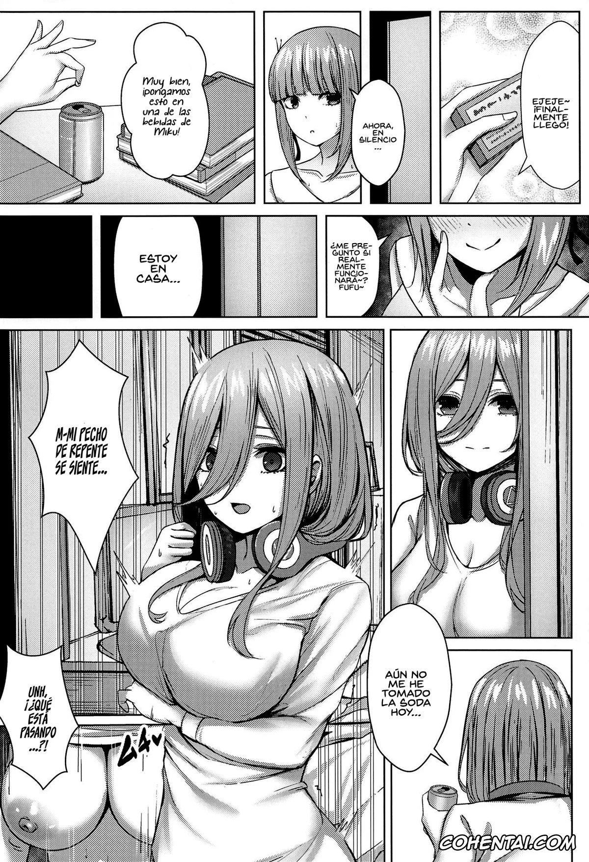 Gotoubun No Hanayome | The Quintessential Quintuplets hentai, Fuutarou Uesugi hentai, Miku Nakano hentai, Nino Nakano hentai, Kouhei ni Ikou ze!! – 2toubun no sex with milk (Gotoubun no Hanayome), pagina 3
