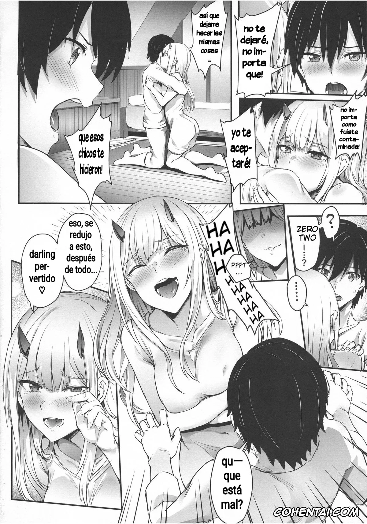Darling In The Franxx hentai, Hiro hentai, Zero Two hentai, Bittersweet (Darling in the Franxx), pagina 12