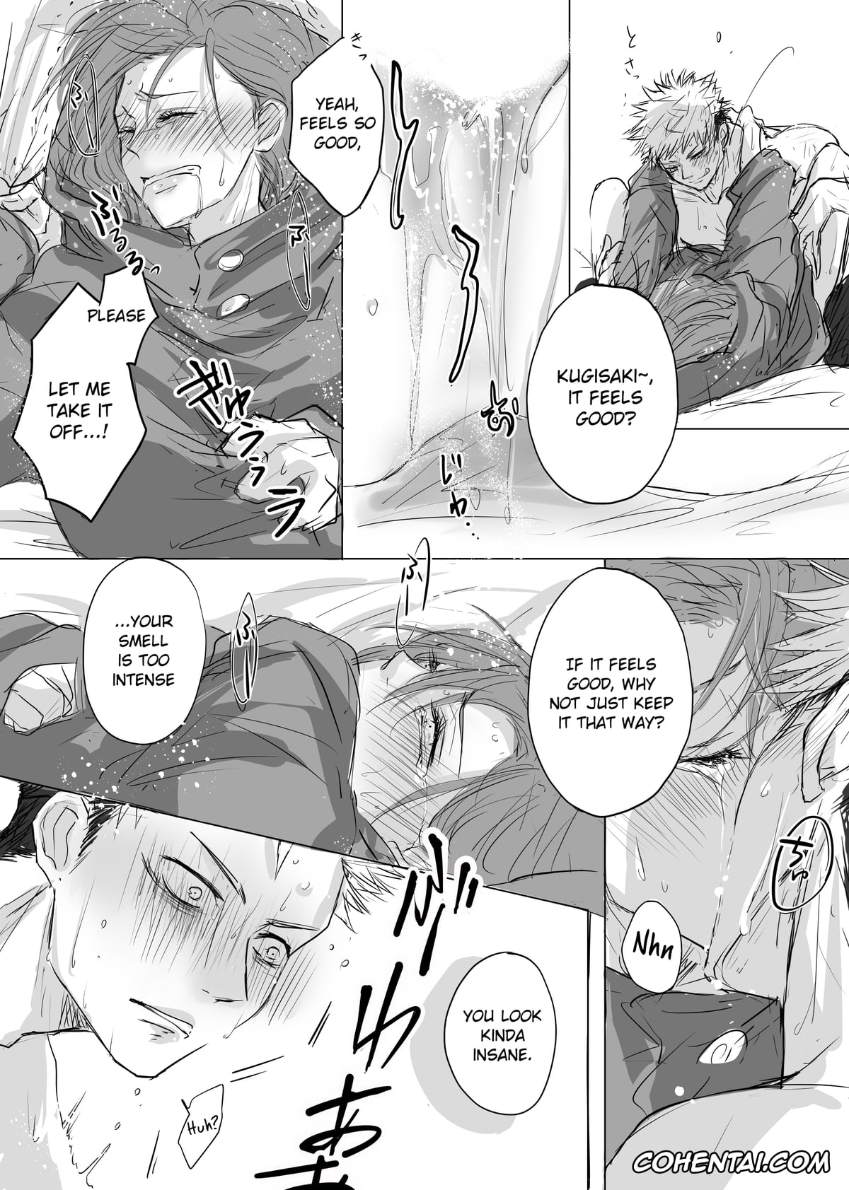Jujutsu Kaisen hentai, Nobara Kugisaki hentai, Yuuji Itadori hentai, Kare Parka (Jujutsu Kaisen), pagina 6