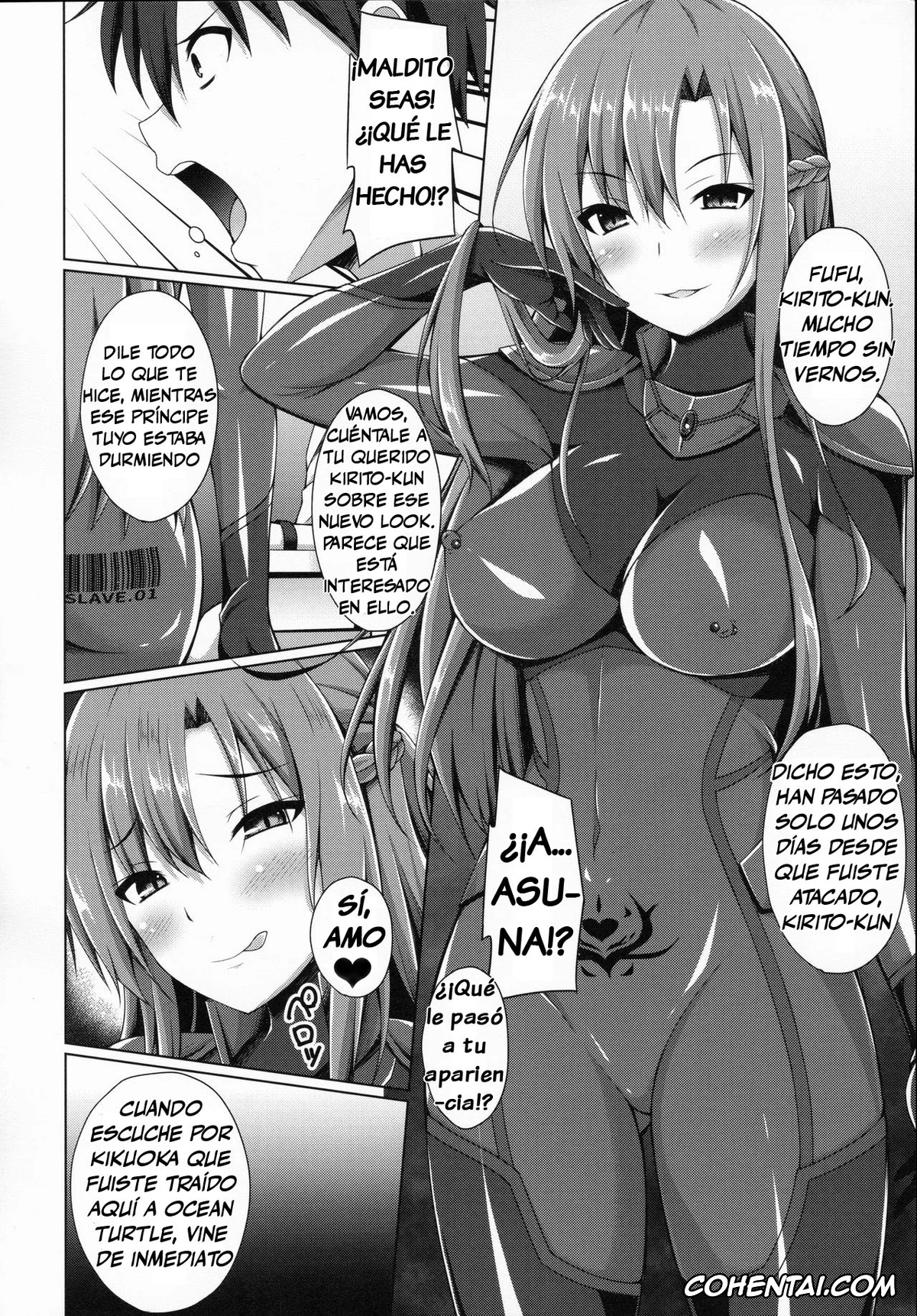 Sword Art Online hentai, Asuna Yuuki hentai, Ore no Aishita Kanojo wa Mou Inai… (Sword Art Online), pagina 3
