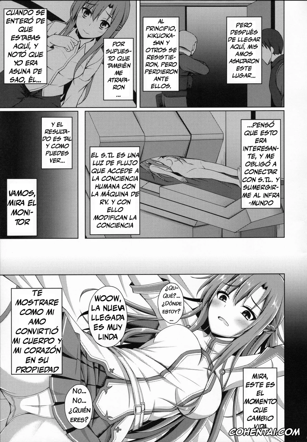 Sword Art Online xxx, Asuna Yuuki xxx, Ore no Aishita Kanojo wa Mou Inai… (Sword Art Online), pagina 4