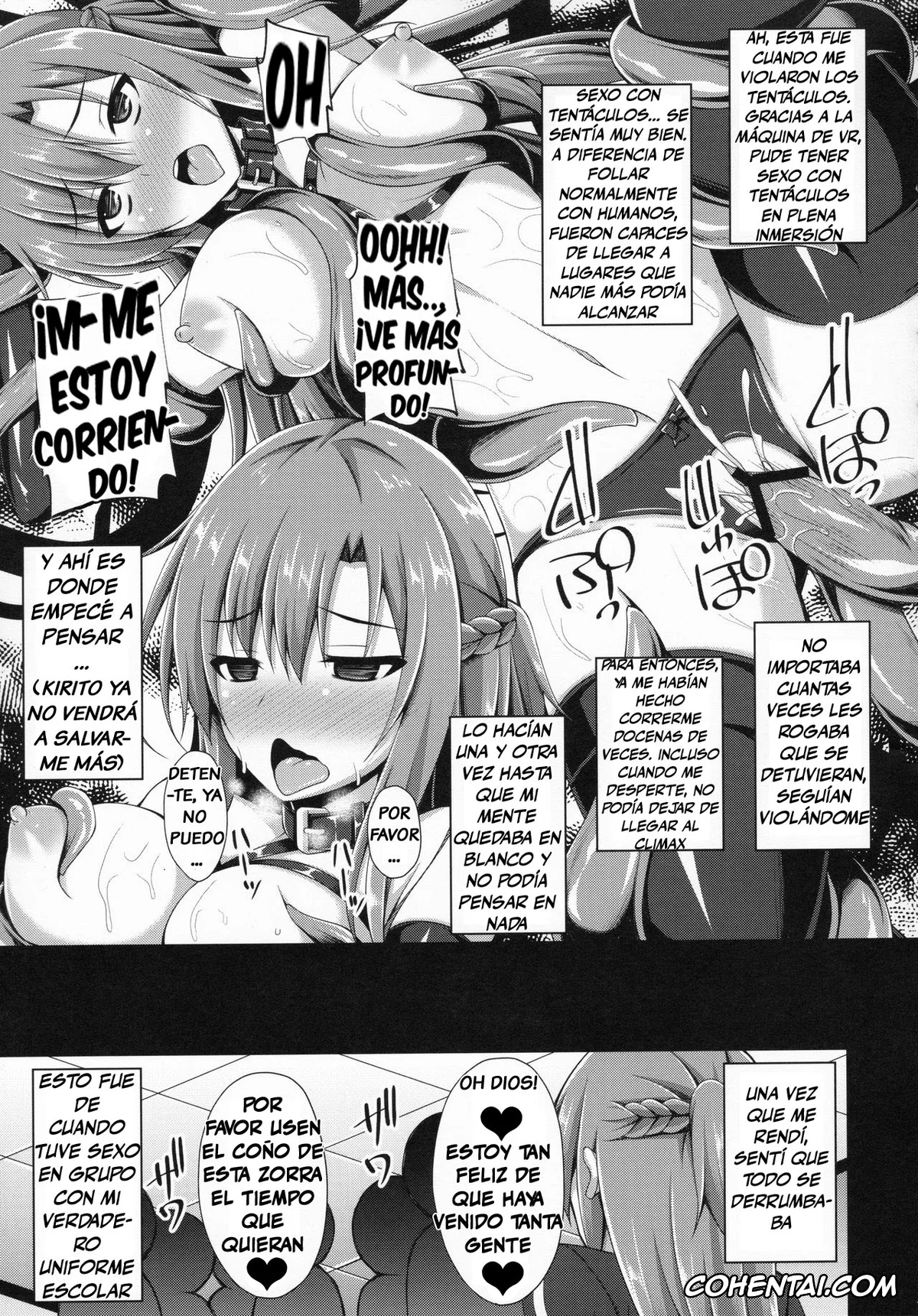 Sword Art Online xxx, Asuna Yuuki xxx, Ore no Aishita Kanojo wa Mou Inai… (Sword Art Online), pagina 10