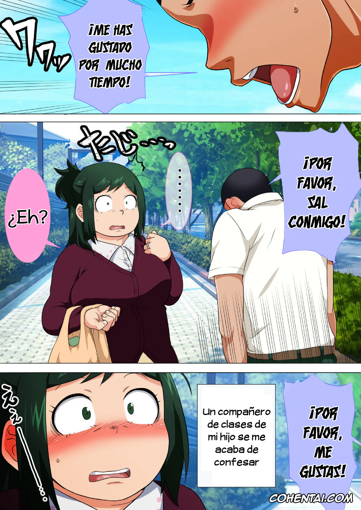 My Hero Academia | Boku No Hero Academia porno, Inko Midoriya porno, Honara ne, Jibun ga Tsukutte miro tte Hanashi desho? !(^^)! (Boku no Hero Academia), pagina 2