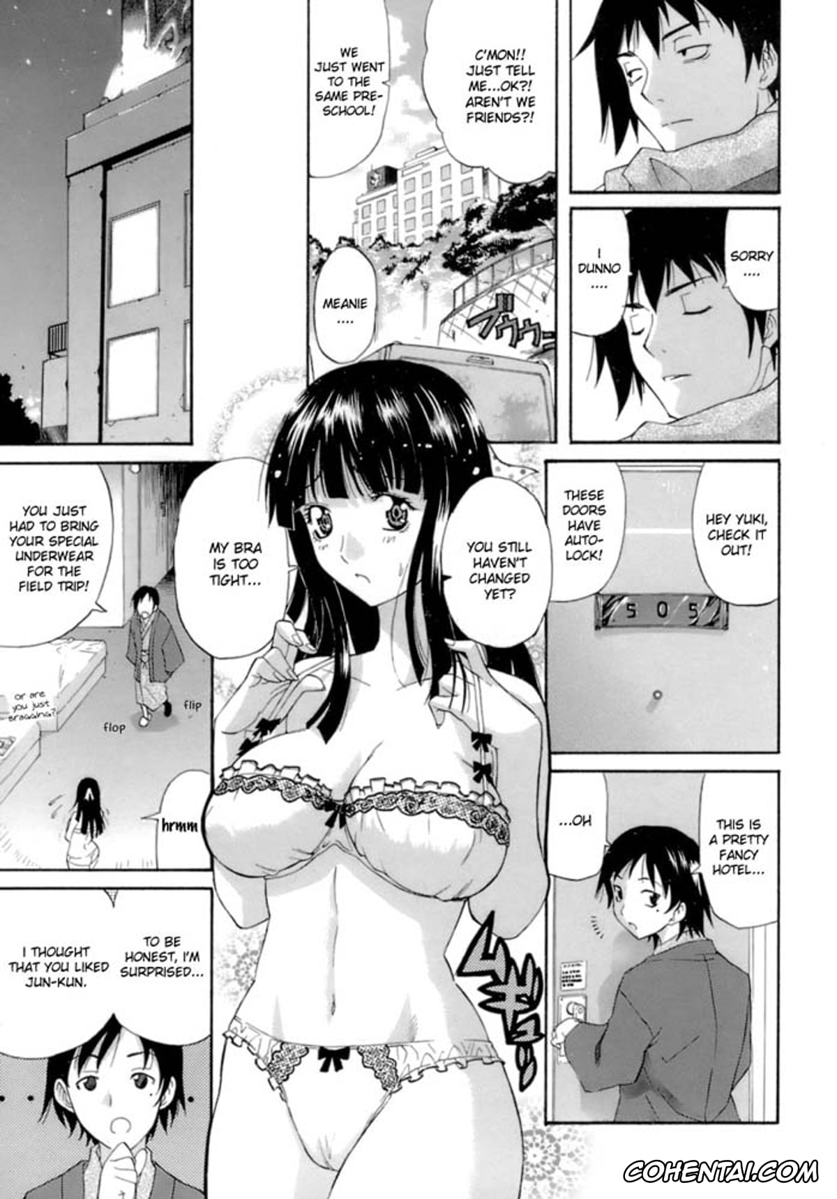 Original hentai, Kokuhaku Chuuihou (Happiness!), pagina 3