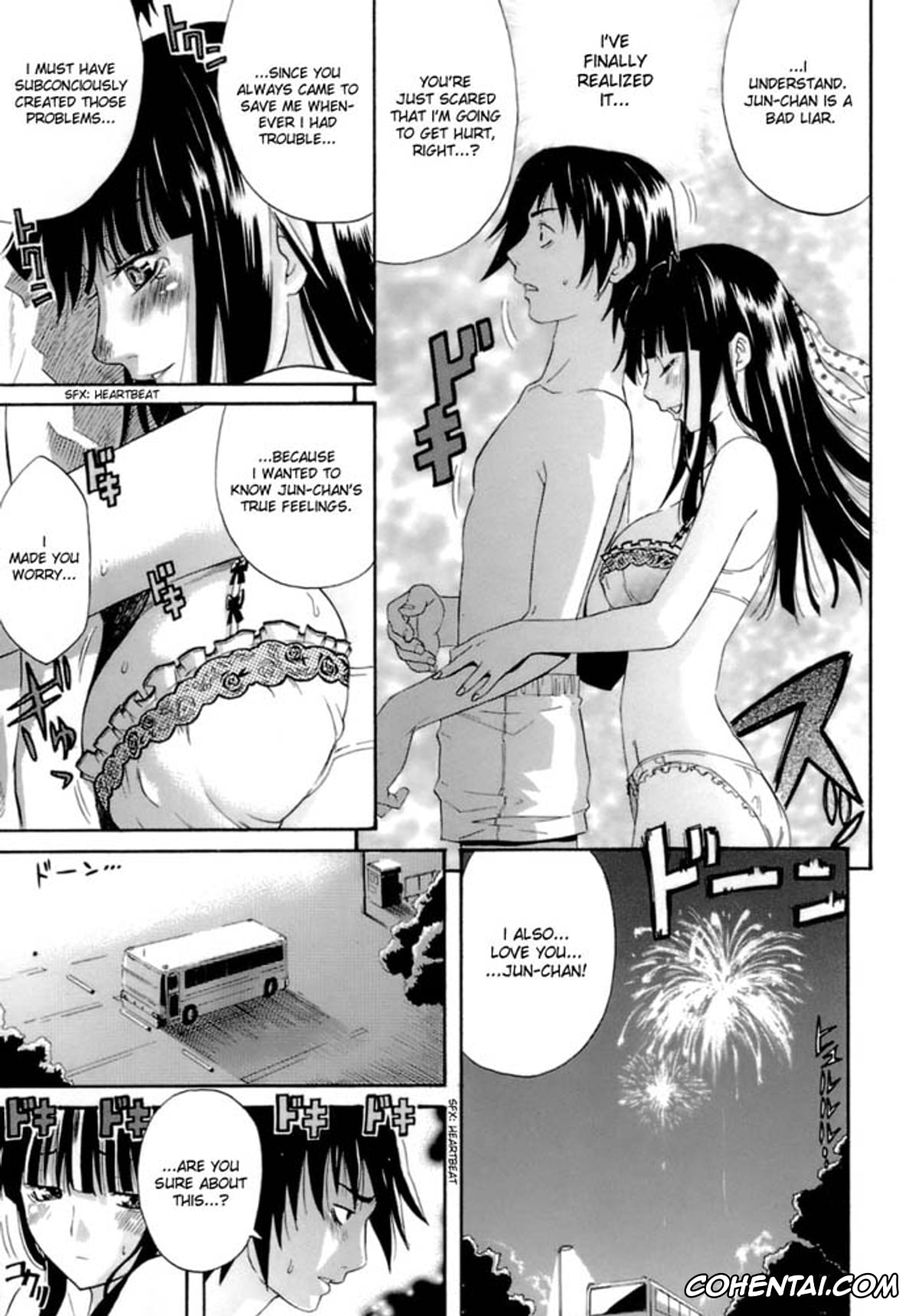Original hentai, Kokuhaku Chuuihou (Happiness!), pagina 9