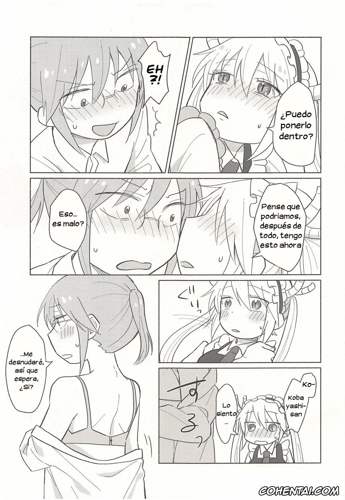 Kobayashi-san-chi no Maid Dragon hentai, Kobayashi-San hentai, Tohru hentai, Tohru-san mo Haemashita (Kobayashi-san-chi no Maid Dragon), pagina 9