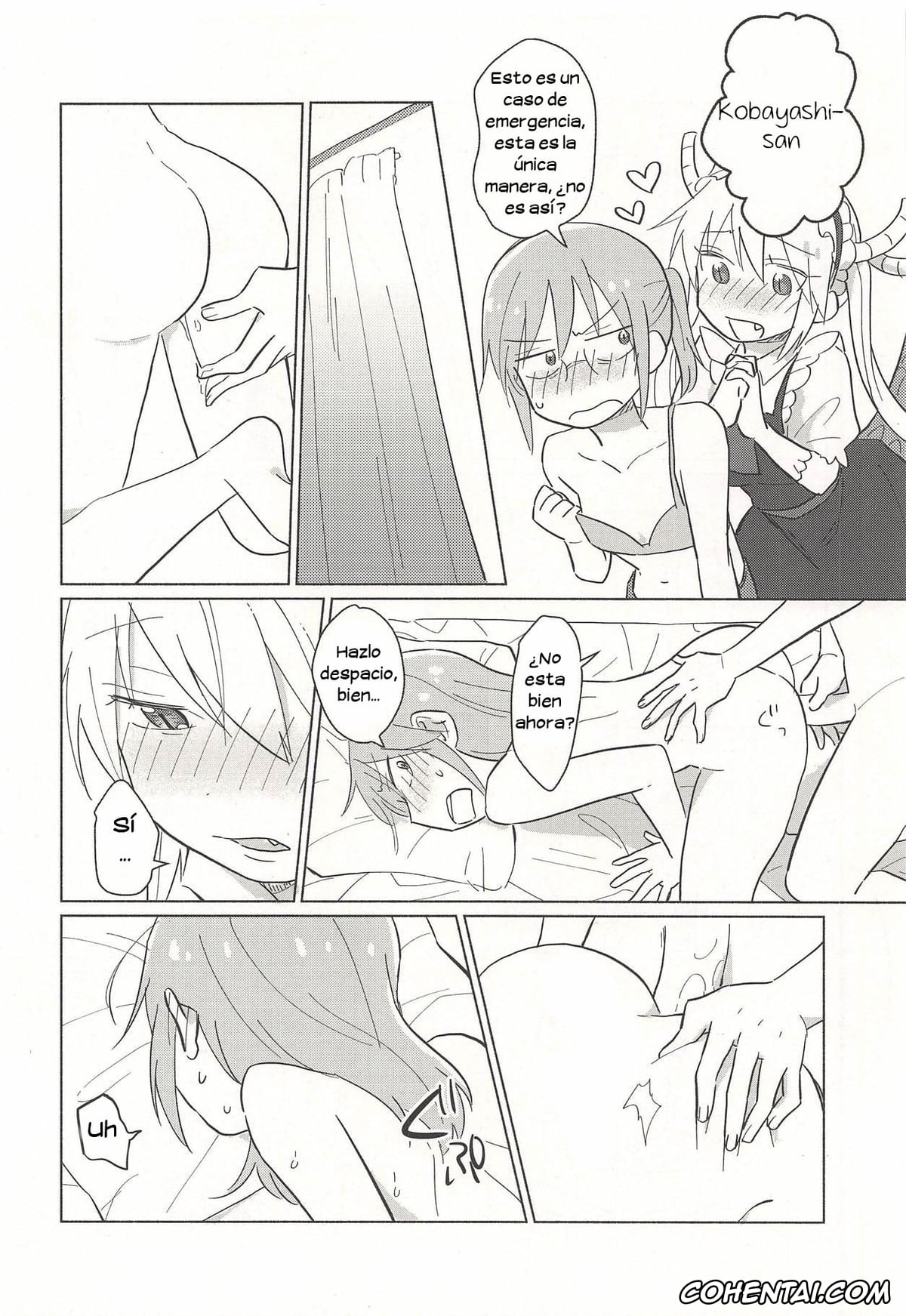 Kobayashi-san-chi no Maid Dragon xxx, Kobayashi-San xxx, Tohru xxx, Tohru-san mo Haemashita (Kobayashi-san-chi no Maid Dragon), pagina 10