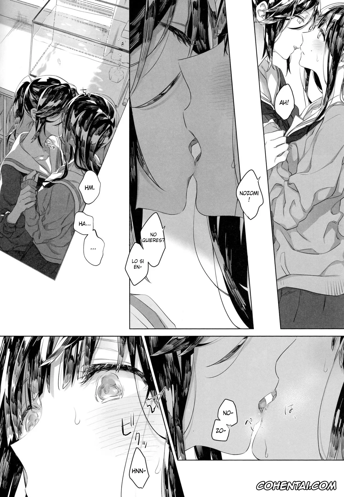 Hibike Euphonium xxx, Hibike! Euphonium xxx, Mizore Yoroizuka xxx, Nozomi Kasaki xxx, Happy! I Scream. (Hibike! Euphonium), pagina 4