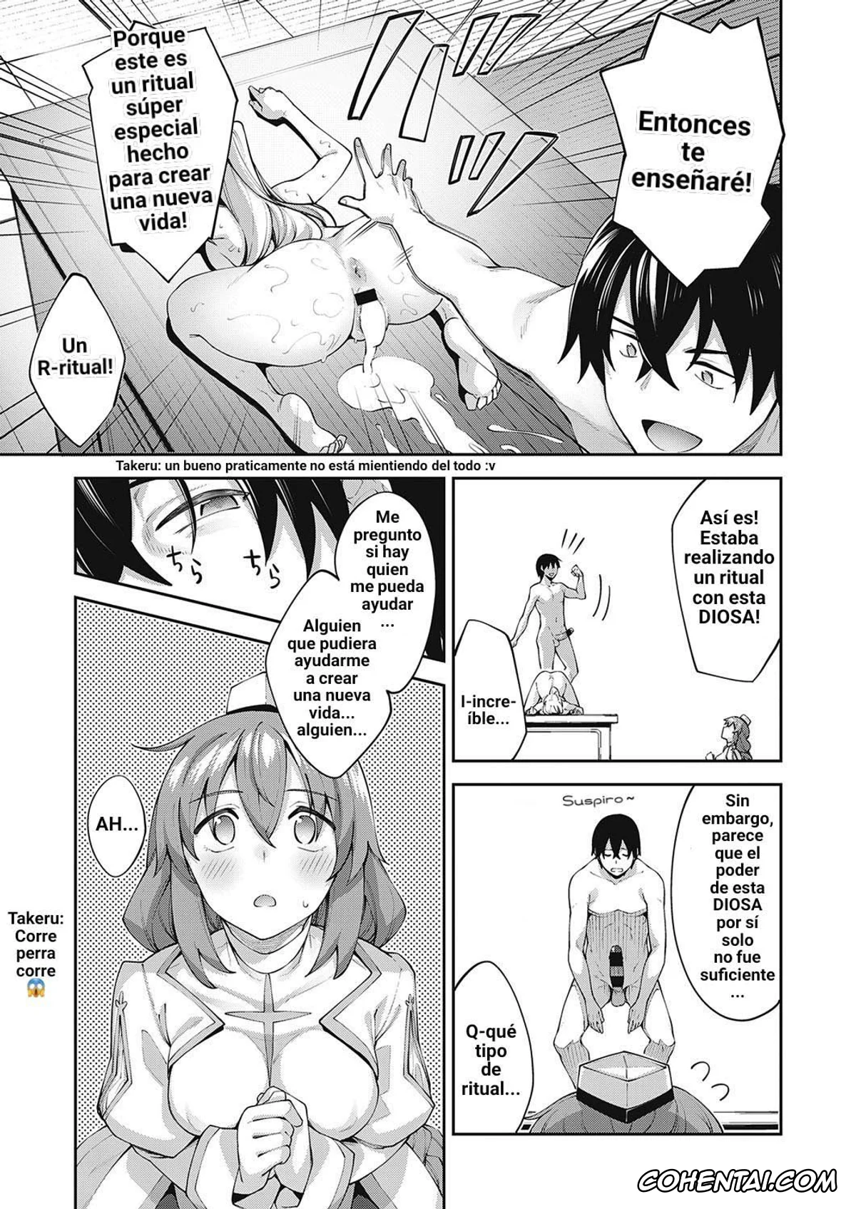 Revistas xxx, COMIC ExE xxx, Isekai Kita node Sukebe Skill de Zenryoku Ouka Shiyou to Omou 2 Ime (COMIC ExE 30), pagina 7