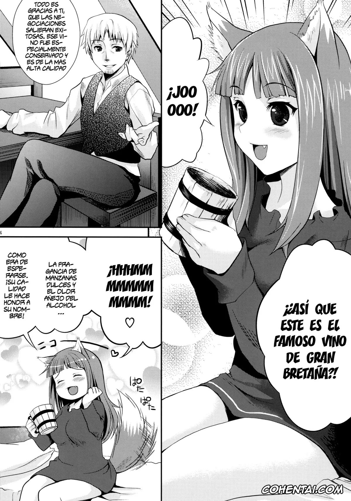 Spice And Wolf | Ookami To Koushinryou porno, Holo porno, Kraft Lawrence porno, Ookami to Mitsu Ringo (Ookami to Koushinryou), pagina 5
