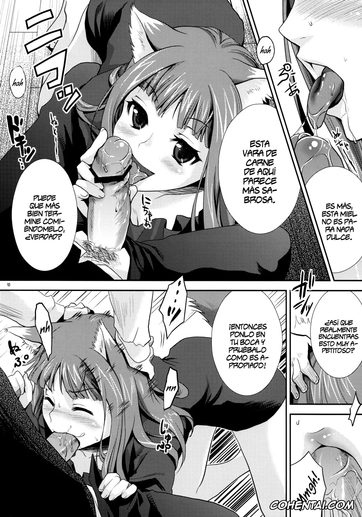 Spice And Wolf | Ookami To Koushinryou hentai, Holo hentai, Kraft Lawrence hentai, Ookami to Mitsu Ringo (Ookami to Koushinryou), pagina 9