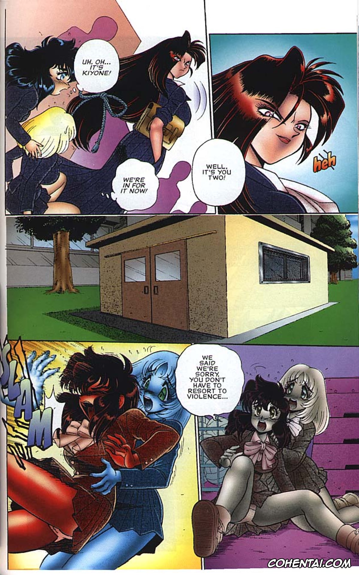 Original hentai, She’s So Dangerous!, pagina 3