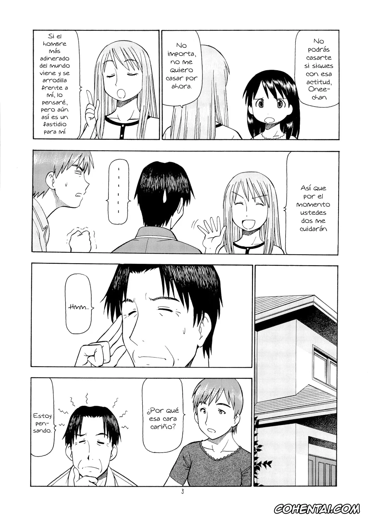 Yotsubato! xxx, Asagi Ayase xxx, Takashi Takeda xxx, Erobato ASAGI (Yotsubato!), pagina 4