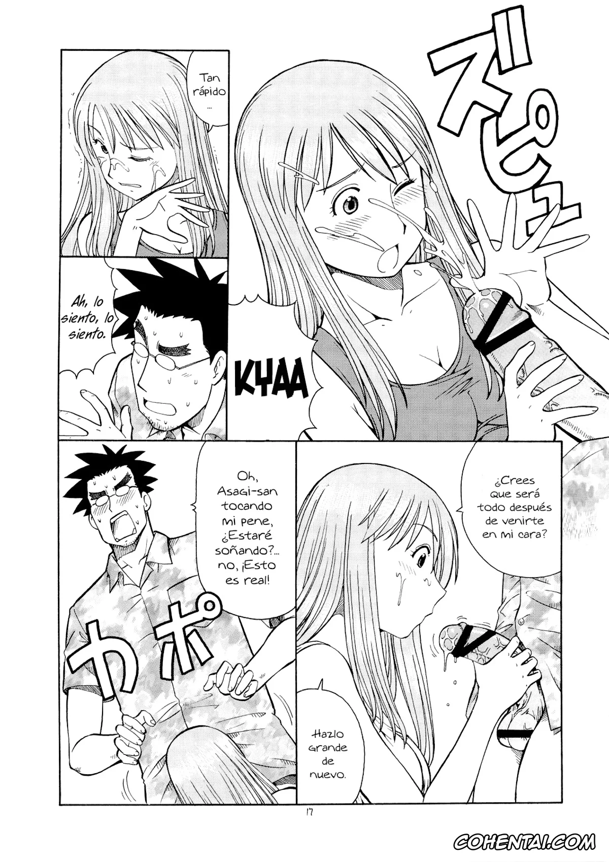 Yotsubato! hentai, Asagi Ayase hentai, Takashi Takeda hentai, Erobato ASAGI (Yotsubato!), pagina 18