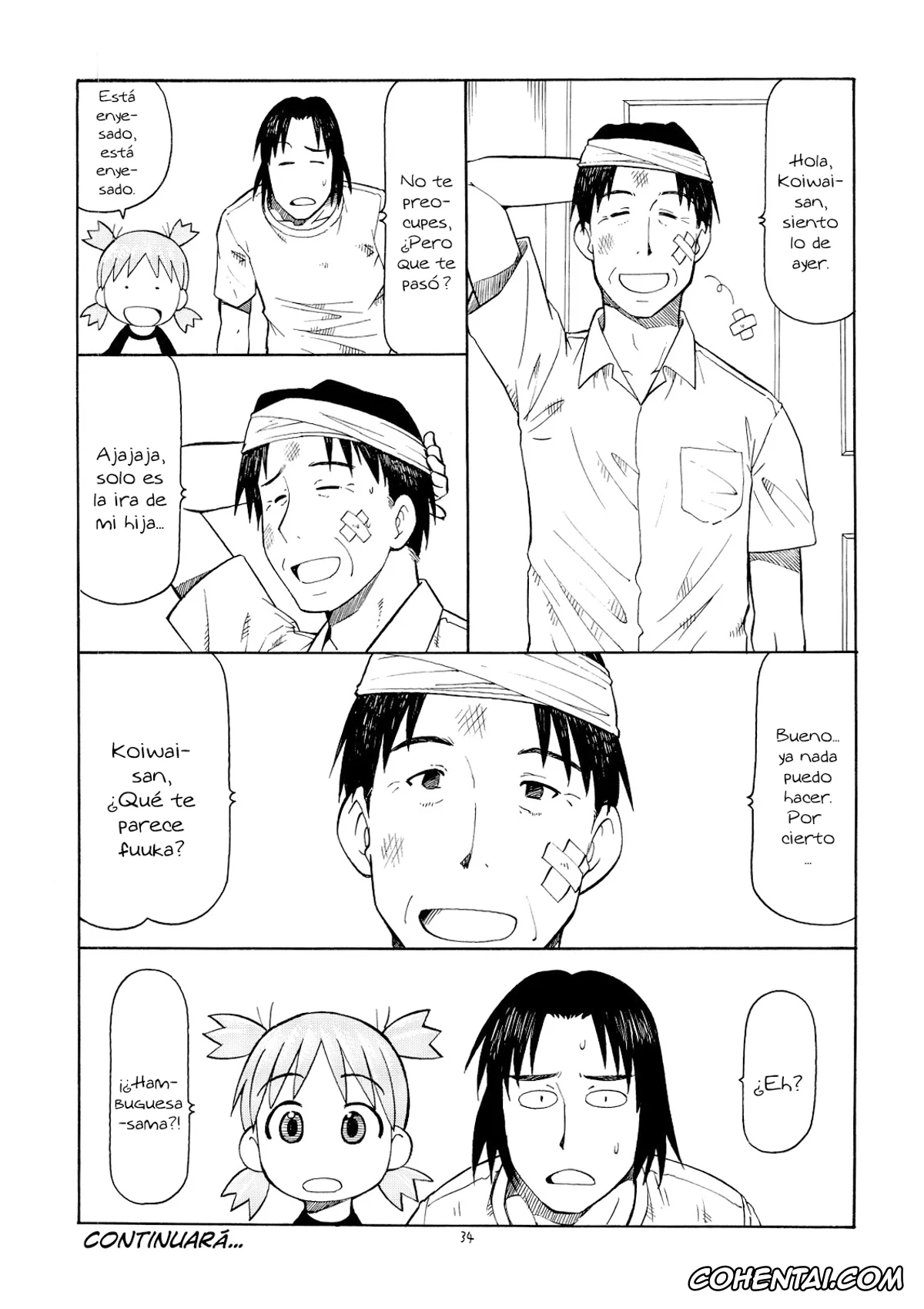 Yotsubato! porno, Asagi Ayase porno, Takashi Takeda porno, Erobato ASAGI (Yotsubato!), pagina 35