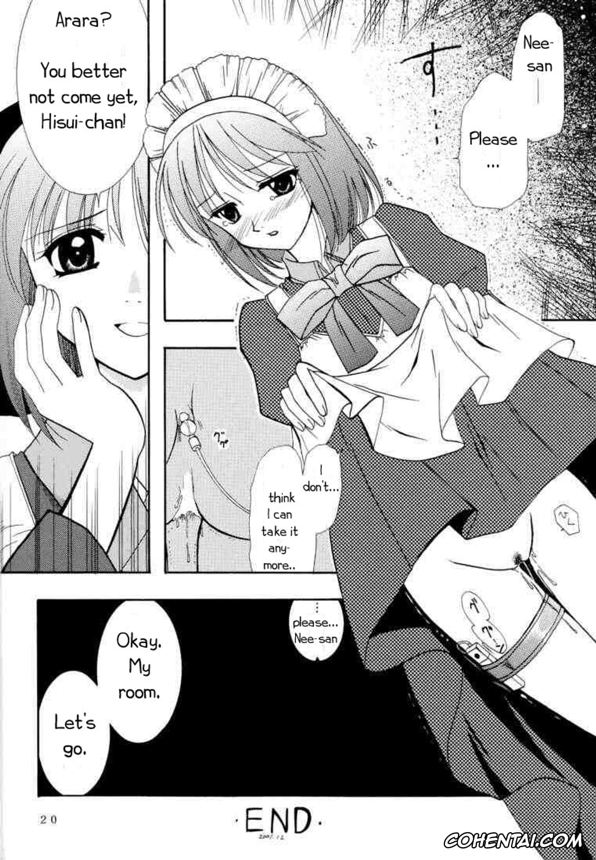 Tsukihime xxx, Akiha Tohno xxx, Kohaku xxx, Gepparou Maki no Ichi (Tsukihime), pagina 19