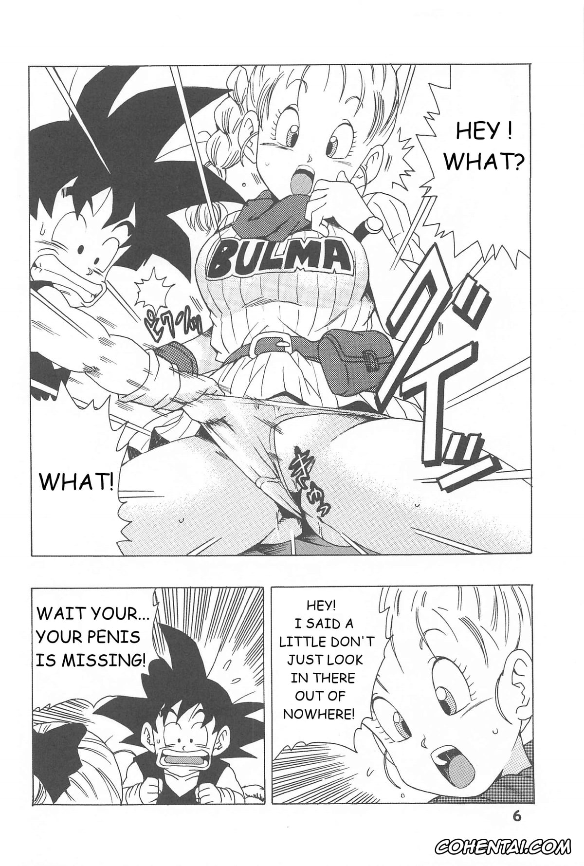 Dragon Ball hentai, Bulma Briefs hentai, Master Roshi hentai, Oolong hentai, Son Goku hentai, Bulma no Saikyou e no Michi (Dragon Ball), pagina 6