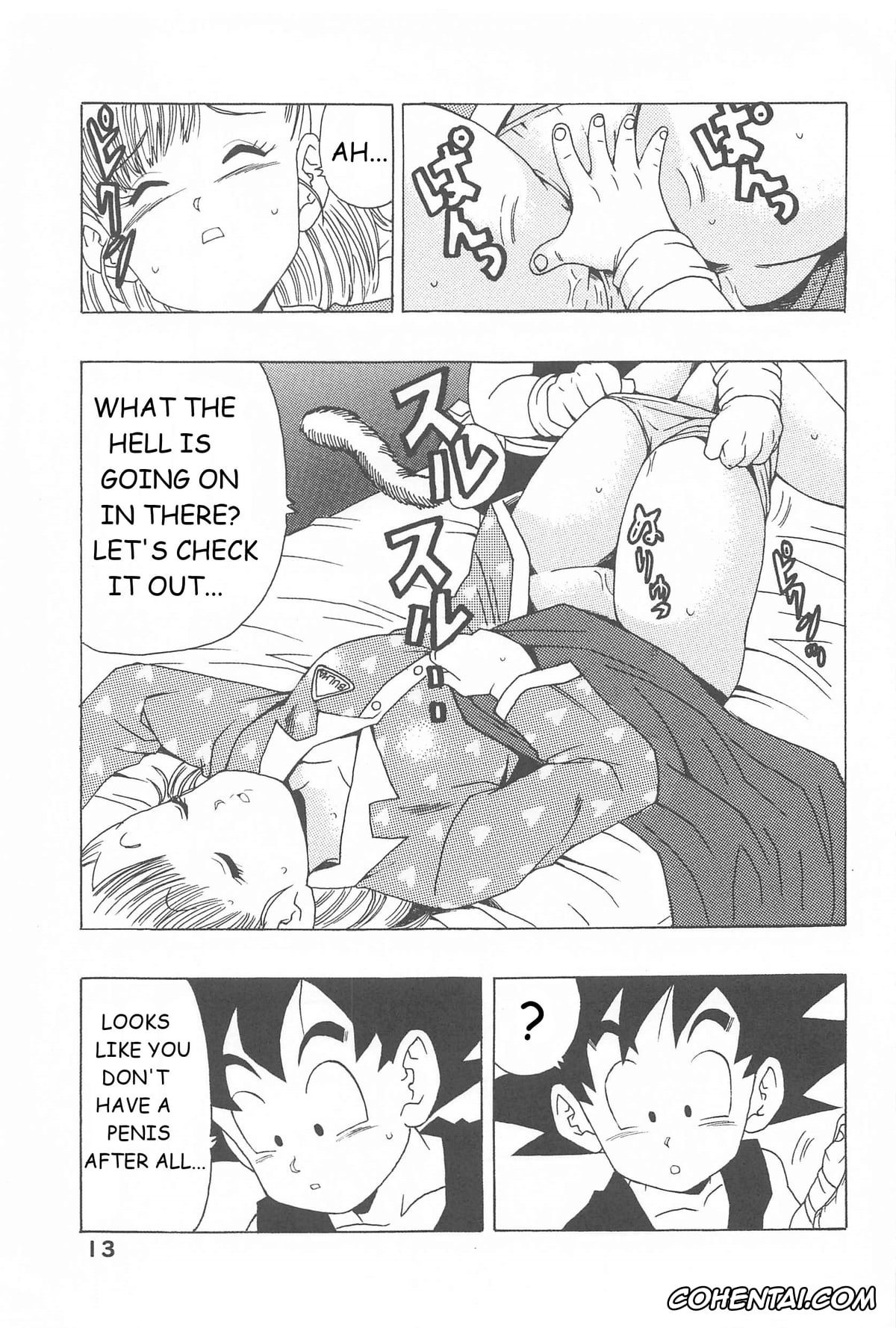 Dragon Ball xxx, Bulma Briefs xxx, Master Roshi xxx, Oolong xxx, Son Goku xxx, Bulma no Saikyou e no Michi (Dragon Ball), pagina 13