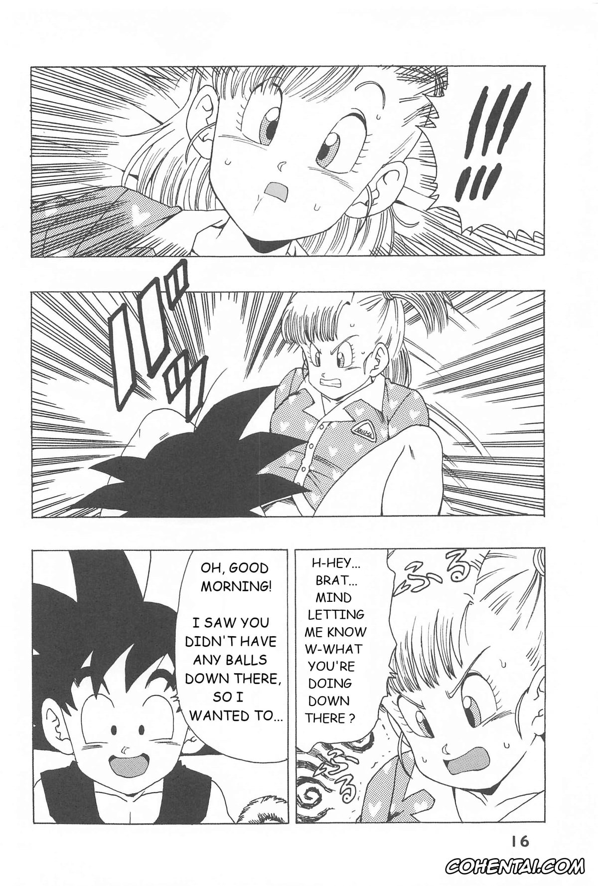 Dragon Ball xxx, Bulma Briefs xxx, Master Roshi xxx, Oolong xxx, Son Goku xxx, Bulma no Saikyou e no Michi (Dragon Ball), pagina 16