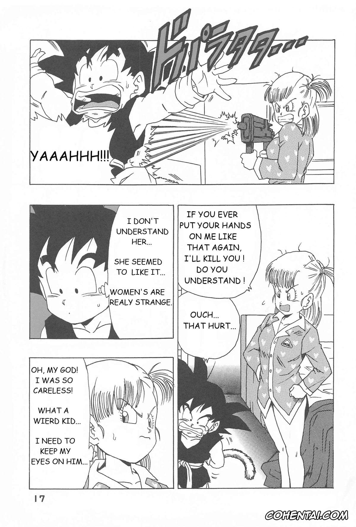 Dragon Ball porno, Bulma Briefs porno, Master Roshi porno, Oolong porno, Son Goku porno, Bulma no Saikyou e no Michi (Dragon Ball), pagina 17