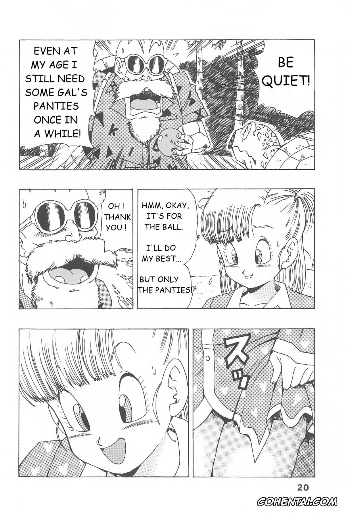Dragon Ball porno, Bulma Briefs porno, Master Roshi porno, Oolong porno, Son Goku porno, Bulma no Saikyou e no Michi (Dragon Ball), pagina 20
