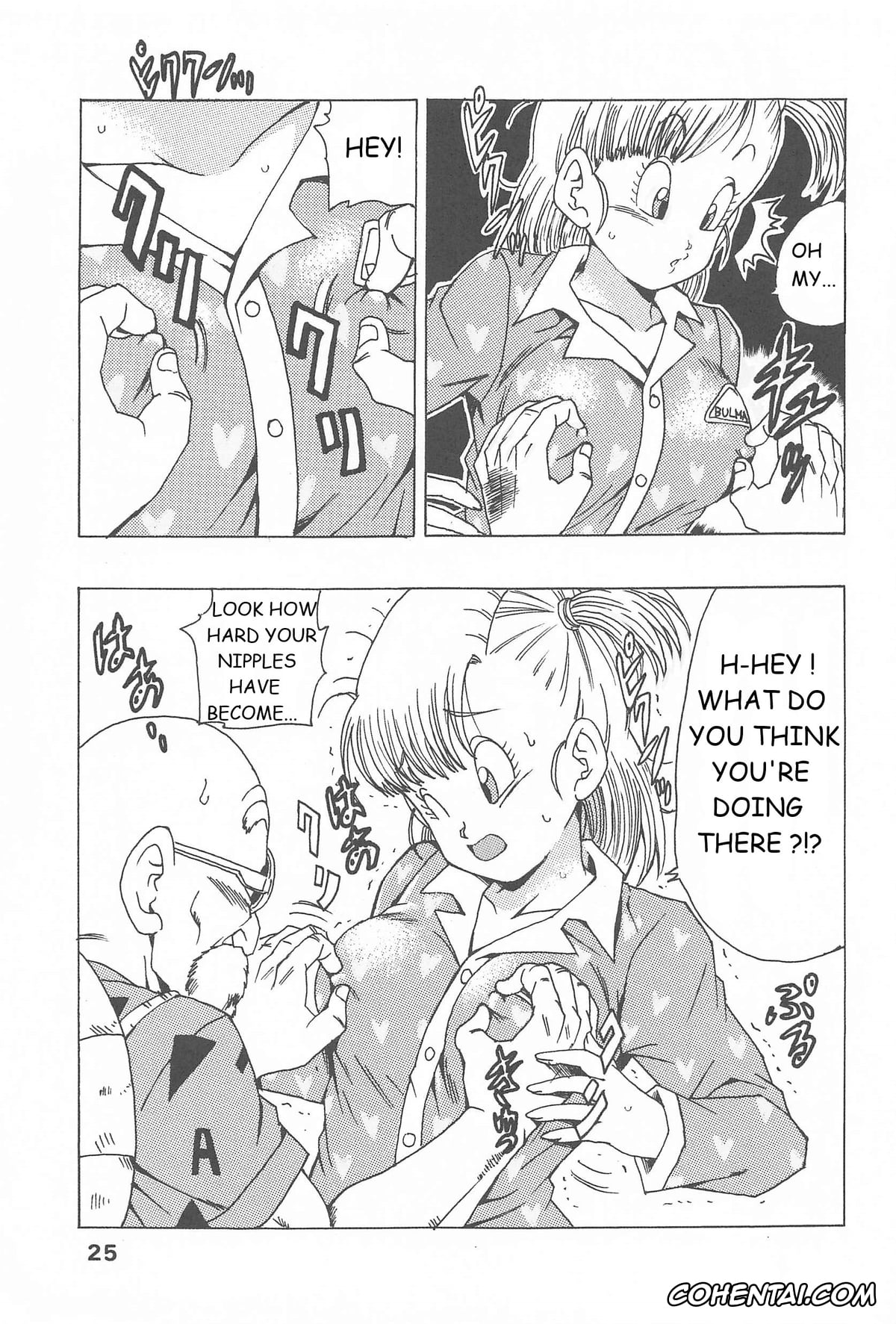 Dragon Ball xxx, Bulma Briefs xxx, Master Roshi xxx, Oolong xxx, Son Goku xxx, Bulma no Saikyou e no Michi (Dragon Ball), pagina 25