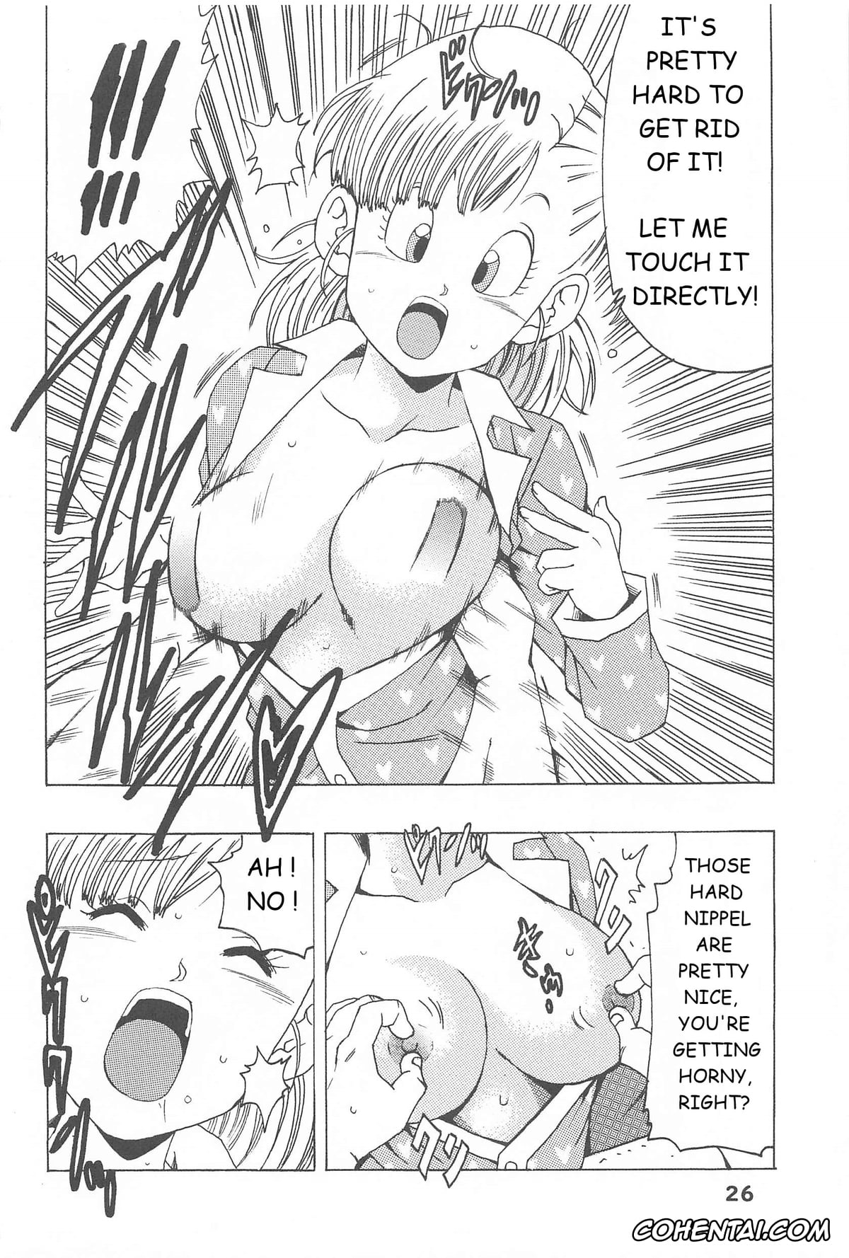 Dragon Ball porno, Bulma Briefs porno, Master Roshi porno, Oolong porno, Son Goku porno, Bulma no Saikyou e no Michi (Dragon Ball), pagina 26