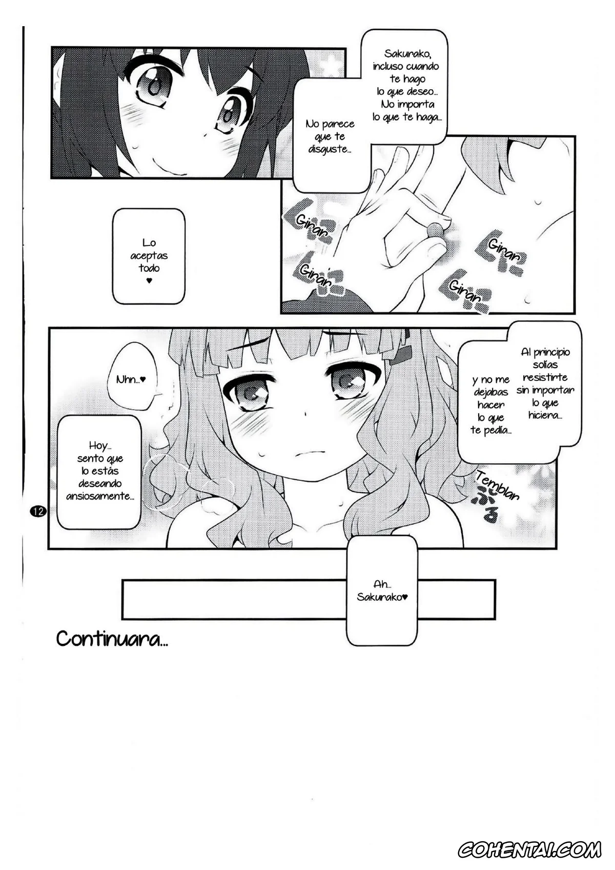 YuruYuri porno, Himawari Furutani porno, Sakurako Ohmuro porno, Himegoto Flowers 15 (YuruYuri), pagina 11