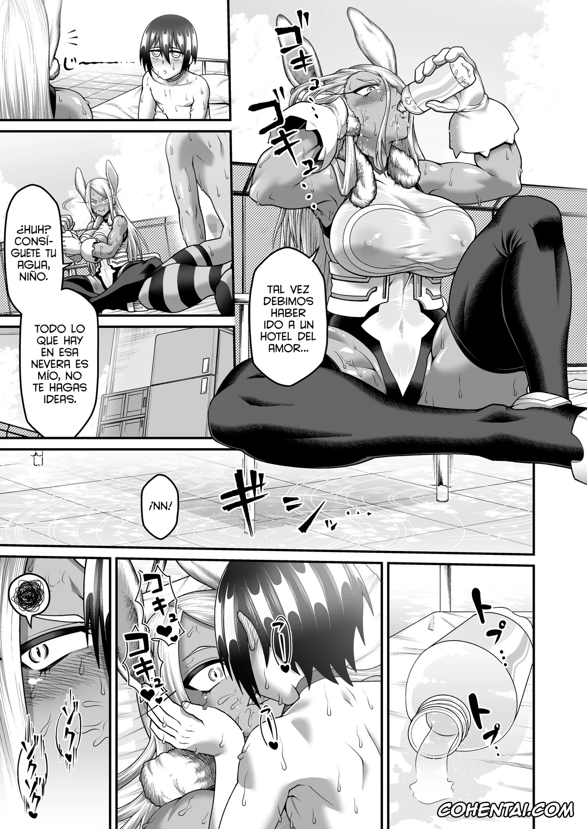 My Hero Academia | Boku No Hero Academia hentai, Rumi Usagiyama hentai, Mirko Onee-san to Manatsu no Hatsujouki (Boku no Hero Academia), pagina 6