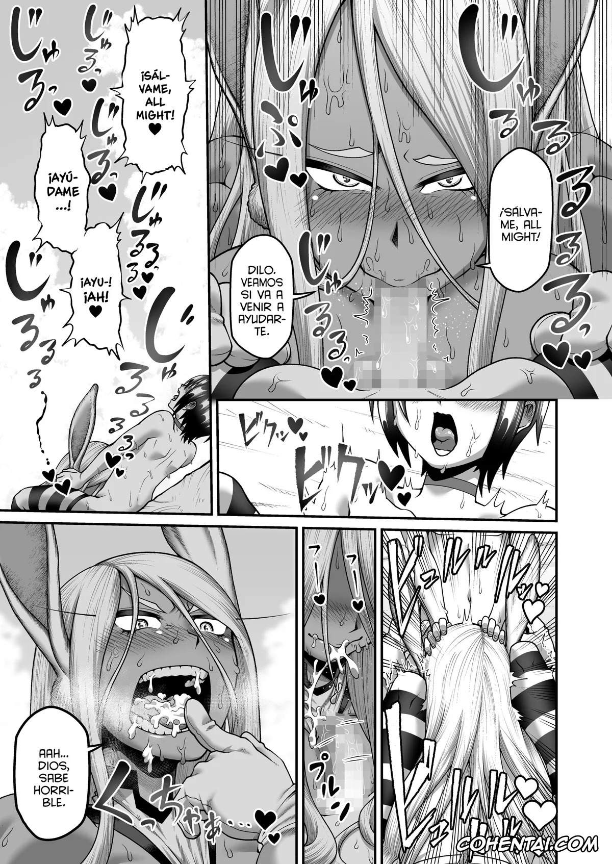 My Hero Academia | Boku No Hero Academia xxx, Rumi Usagiyama xxx, Mirko Onee-san to Manatsu no Hatsujouki (Boku no Hero Academia), pagina 10