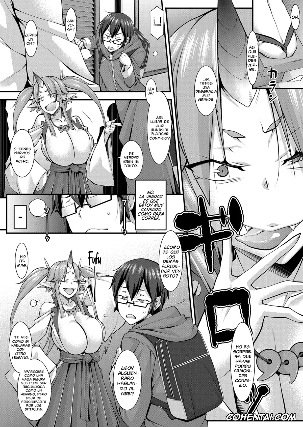 Original hentai, ○x o Kurau Oni (COMIC ExE 13), pagina 3