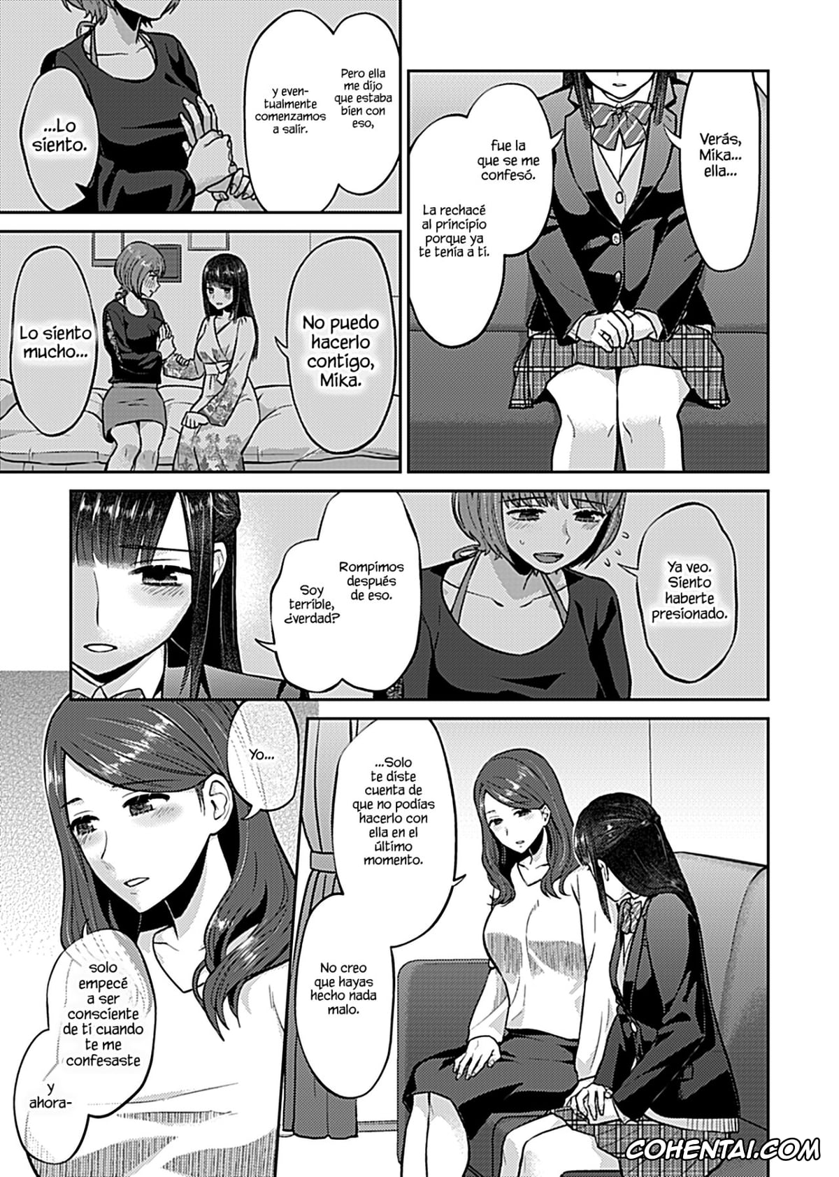 Revistas porno, COMIC GEE porno, Saki Midareru wa Yuri no Hana Ch. 6 (COMIC GEE Vol. 11), pagina 8