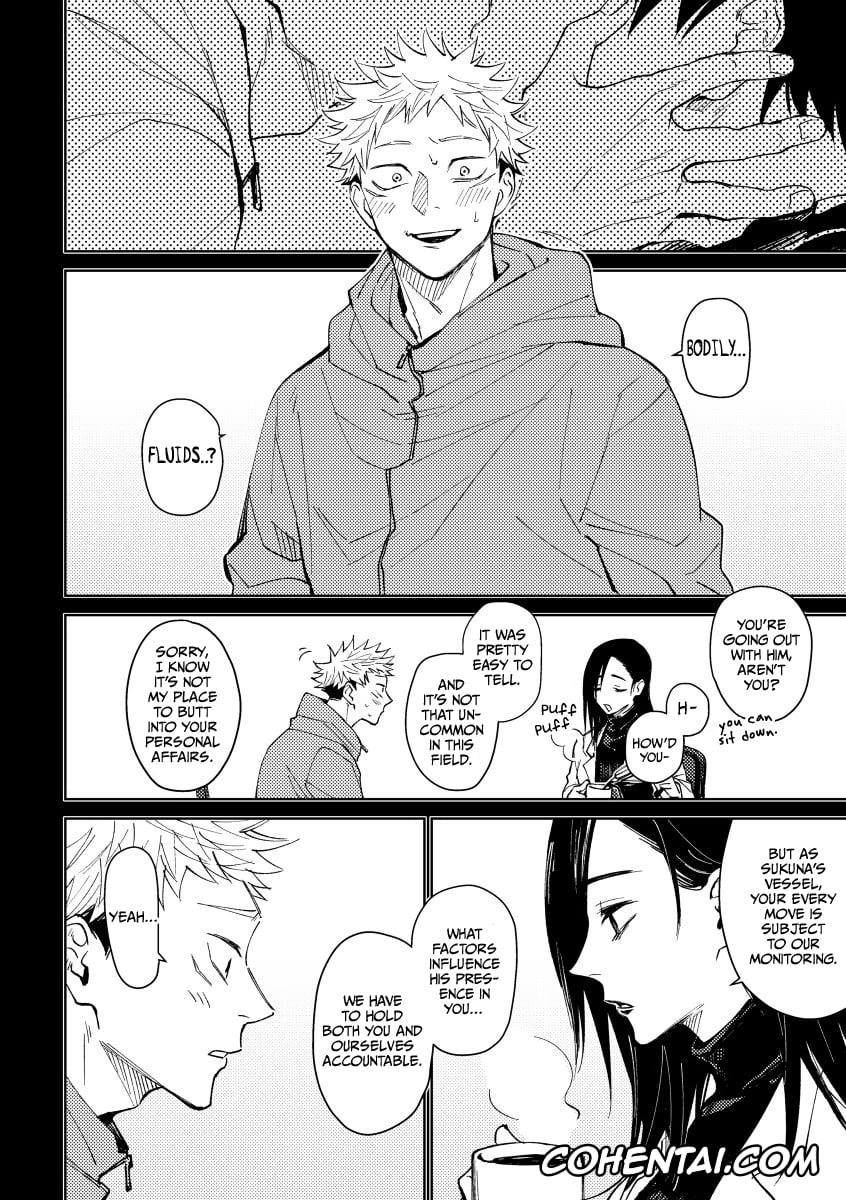 Jujutsu Kaisen porno, Yuuji Itadori porno, Joujou Tenjou (Jujutsu Kaisen), pagina 8