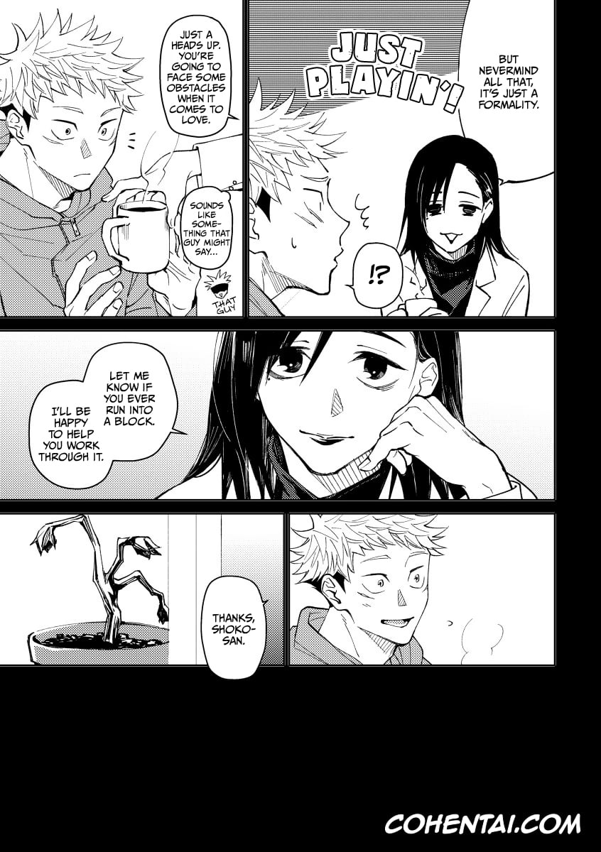 Jujutsu Kaisen hentai, Yuuji Itadori hentai, Joujou Tenjou (Jujutsu Kaisen), pagina 9