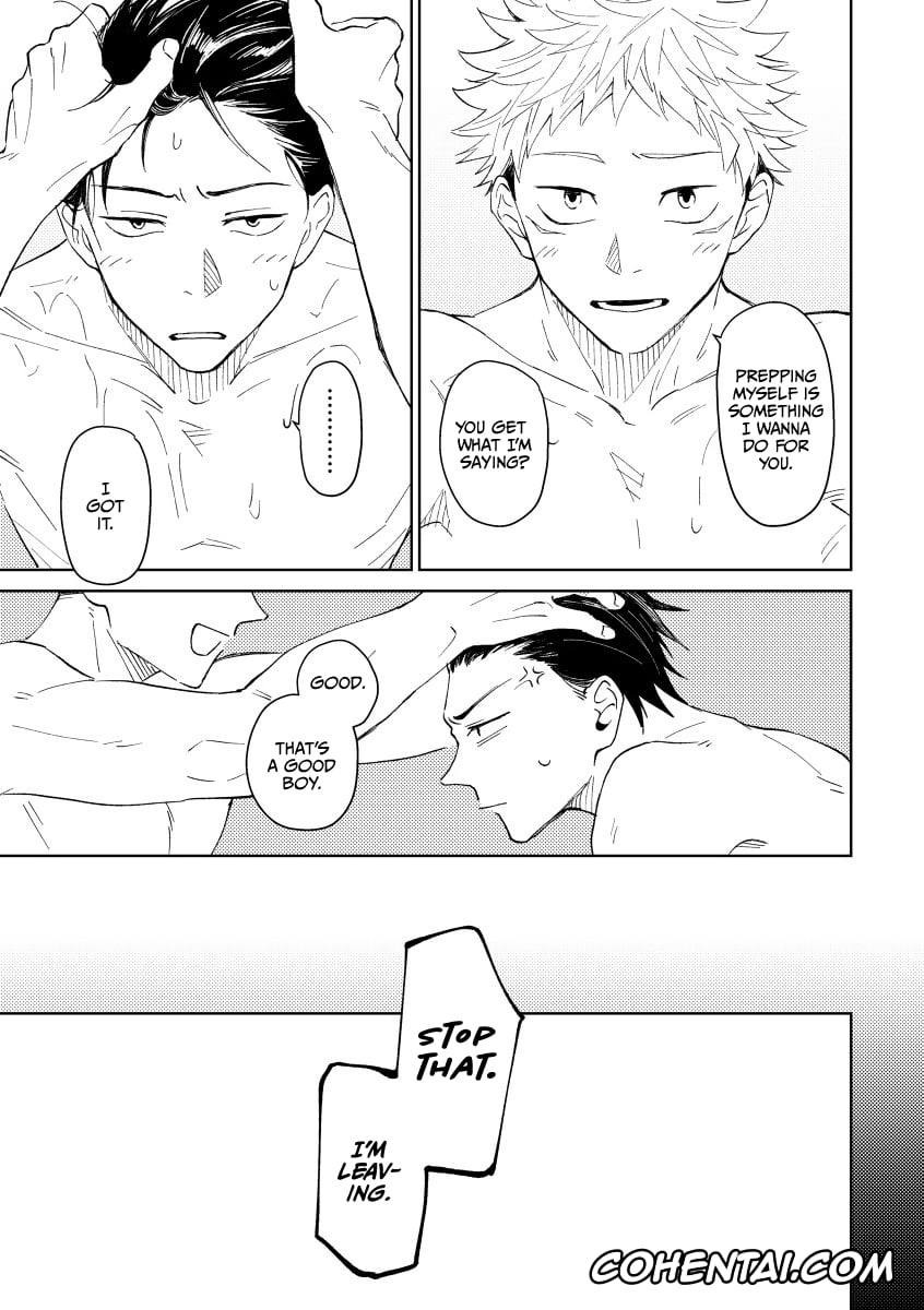 Jujutsu Kaisen hentai, Yuuji Itadori hentai, Joujou Tenjou (Jujutsu Kaisen), pagina 27